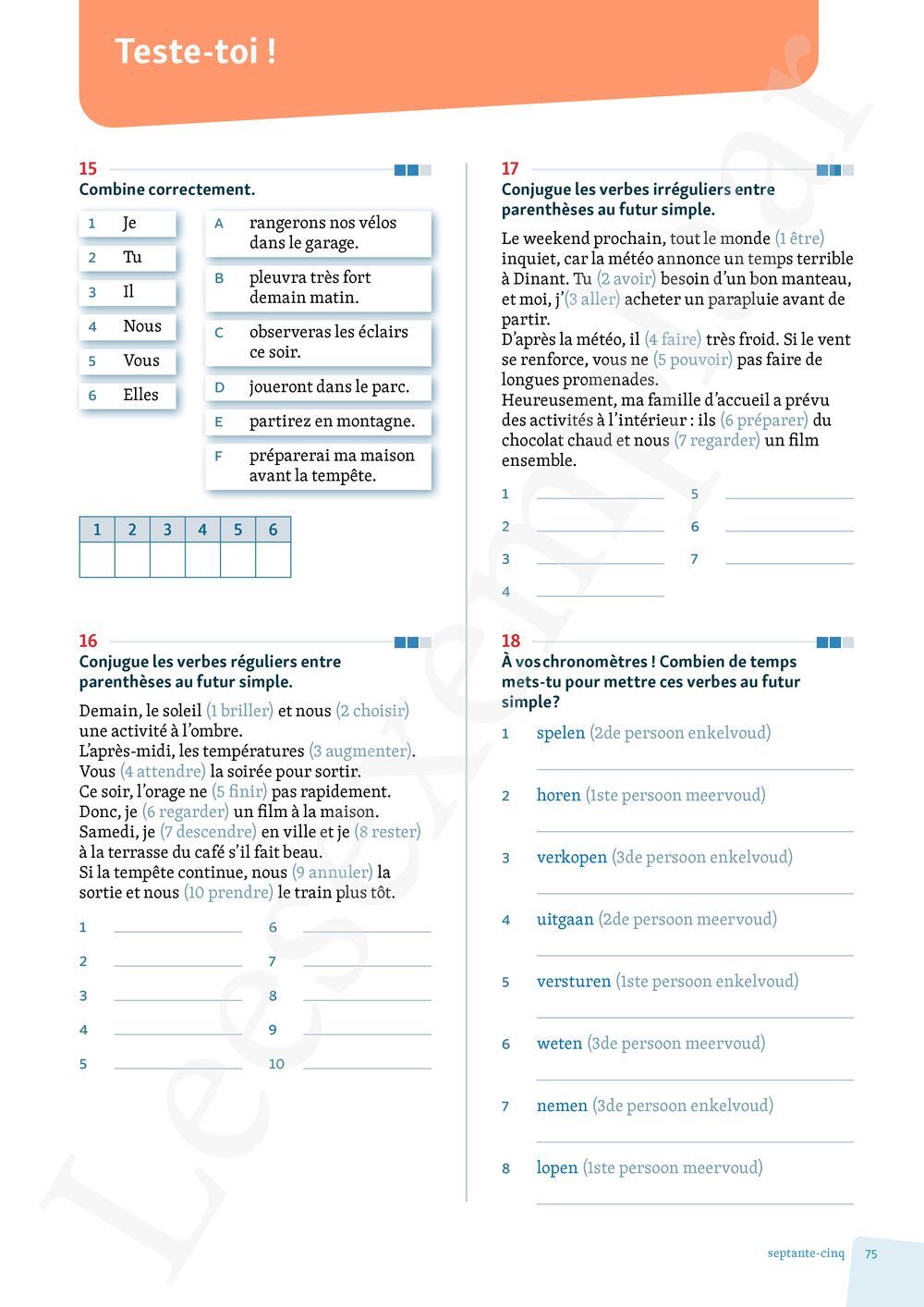 Preview: Univers français 3 Livre de l'élève (incl. Pelckmans Portaal)