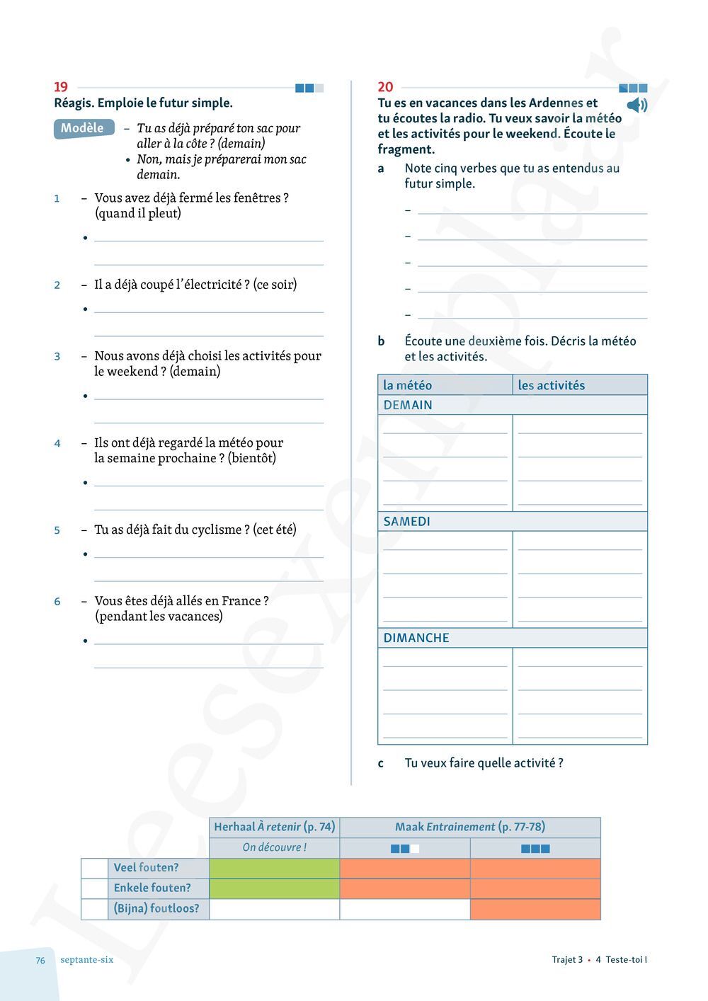 Preview: Univers français 3 Livre de l'élève (incl. Pelckmans Portaal)