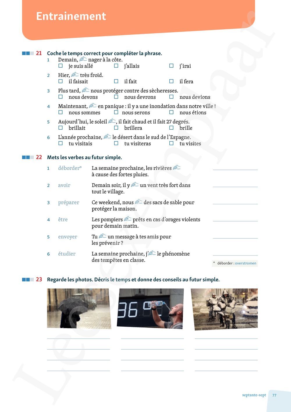 Preview: Univers français 3 Livre de l'élève (incl. Pelckmans Portaal)