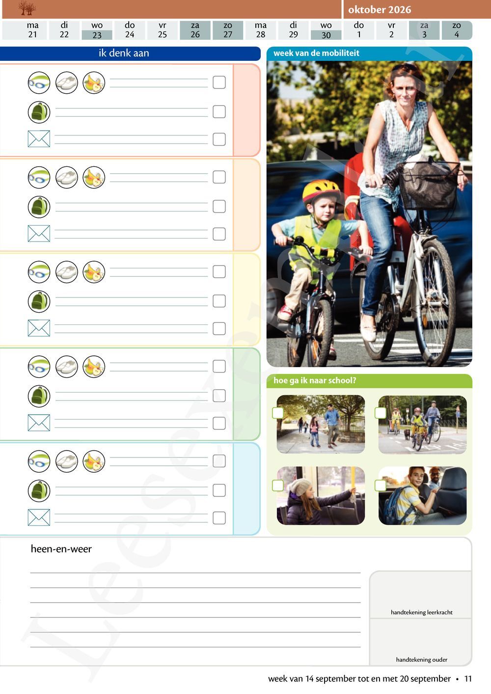 Preview: LeerWijzer 1ste leerjaar 2026-2027