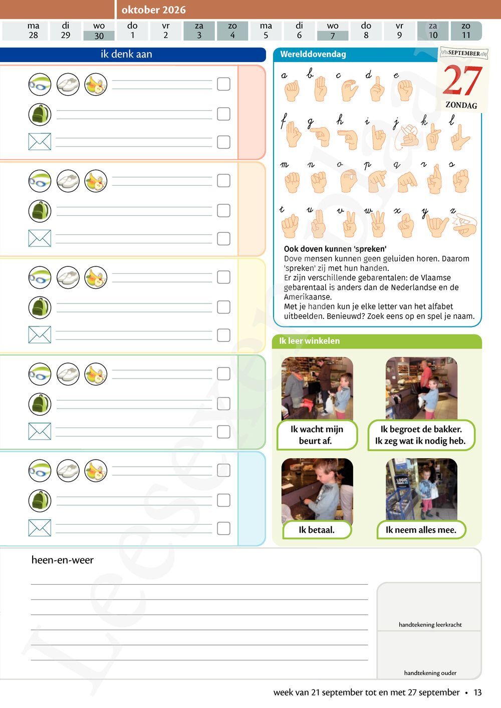 Preview: LeerWijzer 2de leerjaar 2026-2027