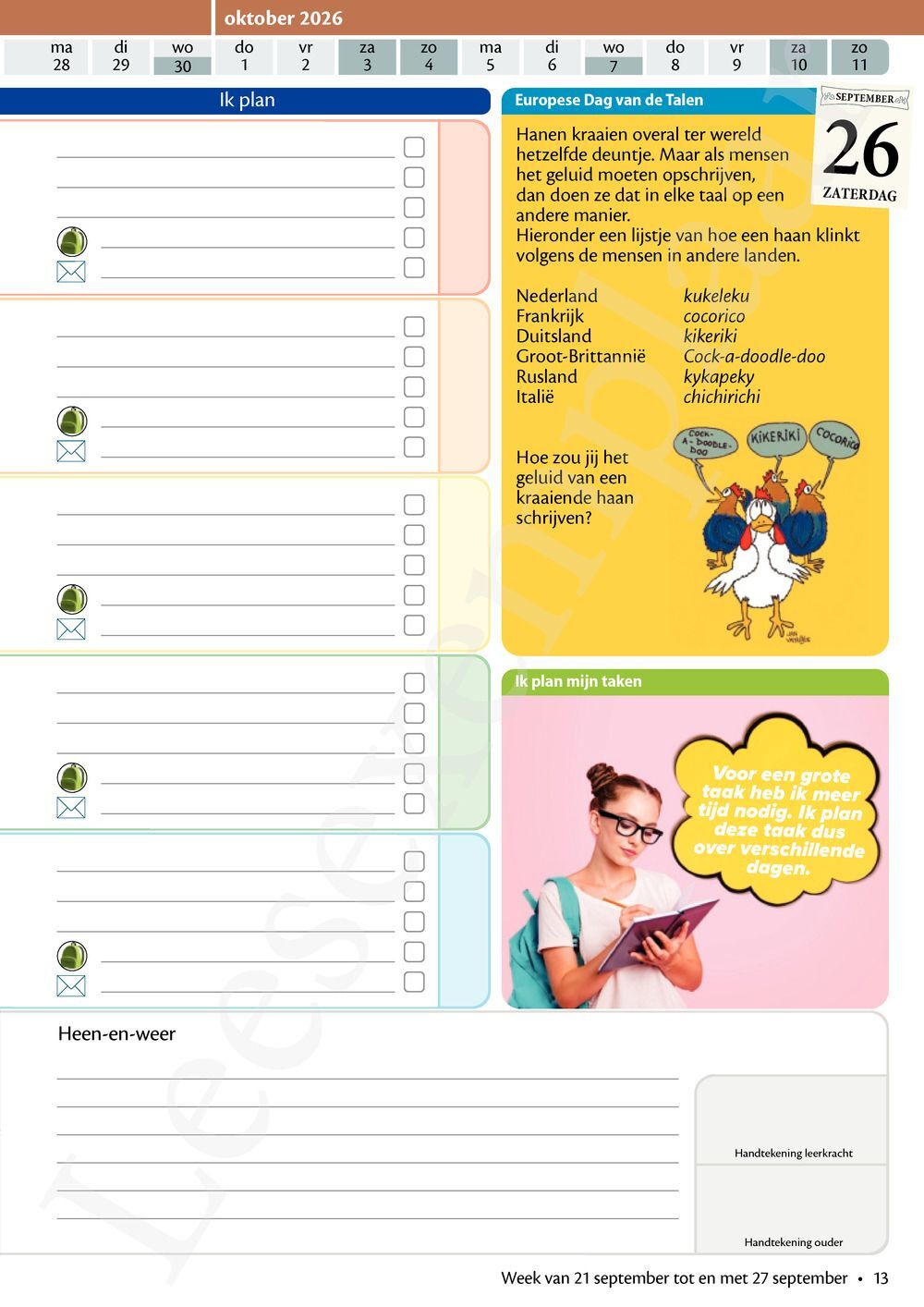 Preview: LeerWijzer 5de leerjaar 2026-2027