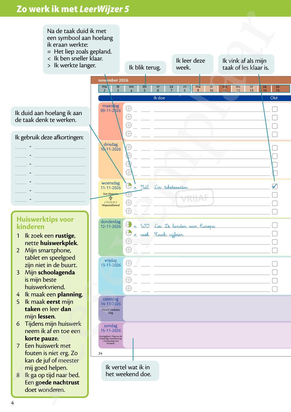 Preview: LeerWijzer 5de leerjaar 2026-2027