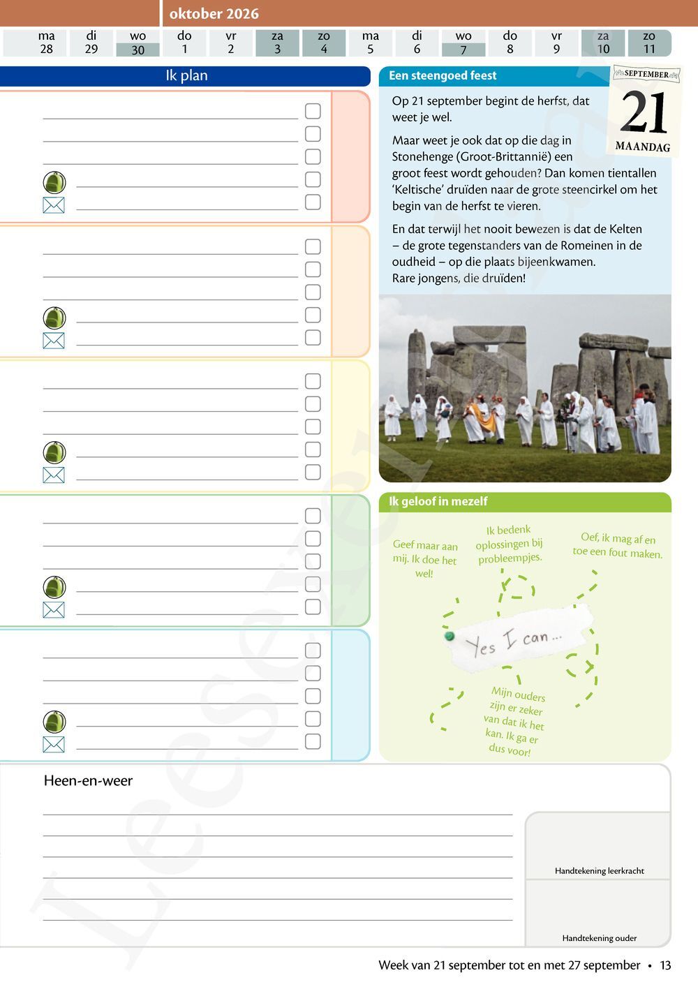 Preview: LeerWijzer 6de leerjaar 2026-2027