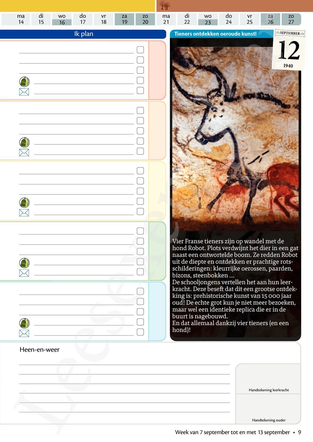 Preview: LeerWijzer 6de leerjaar 2026-2027
