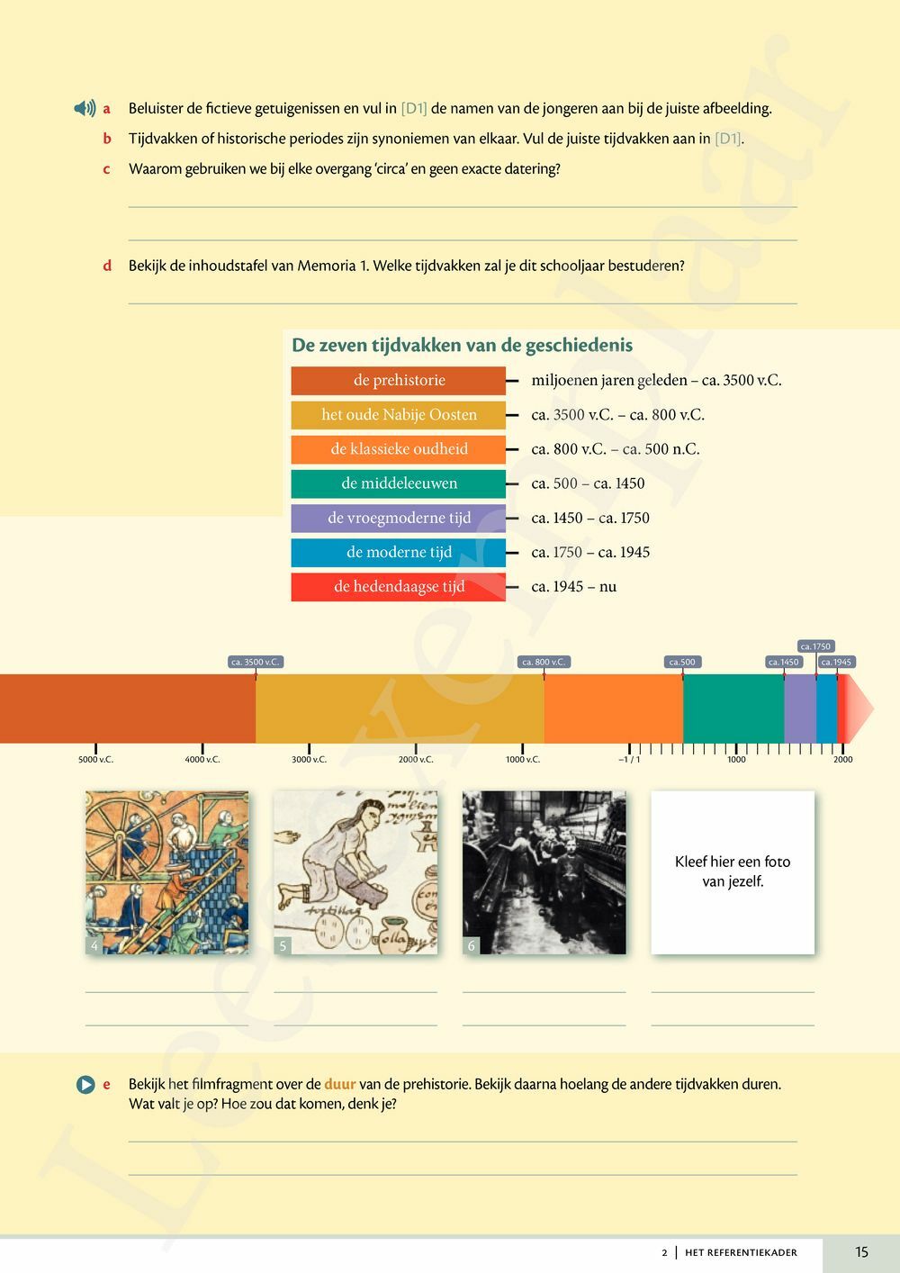 Preview: Memoria 1 Leerwerkboek (incl. Pelckmans Portaal)
