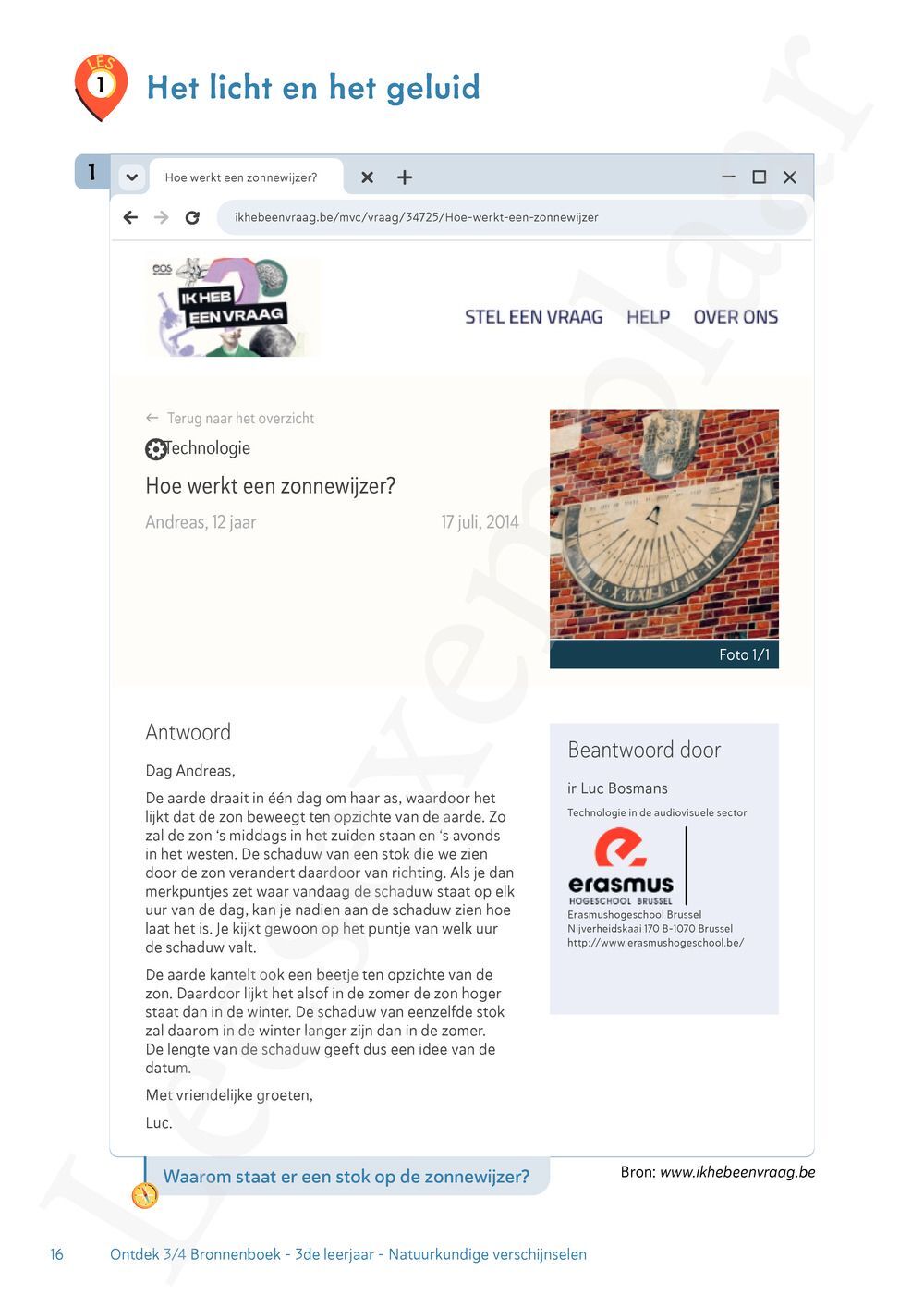 Preview: Ontdek 4 wetenschappen en techniek Werkboek