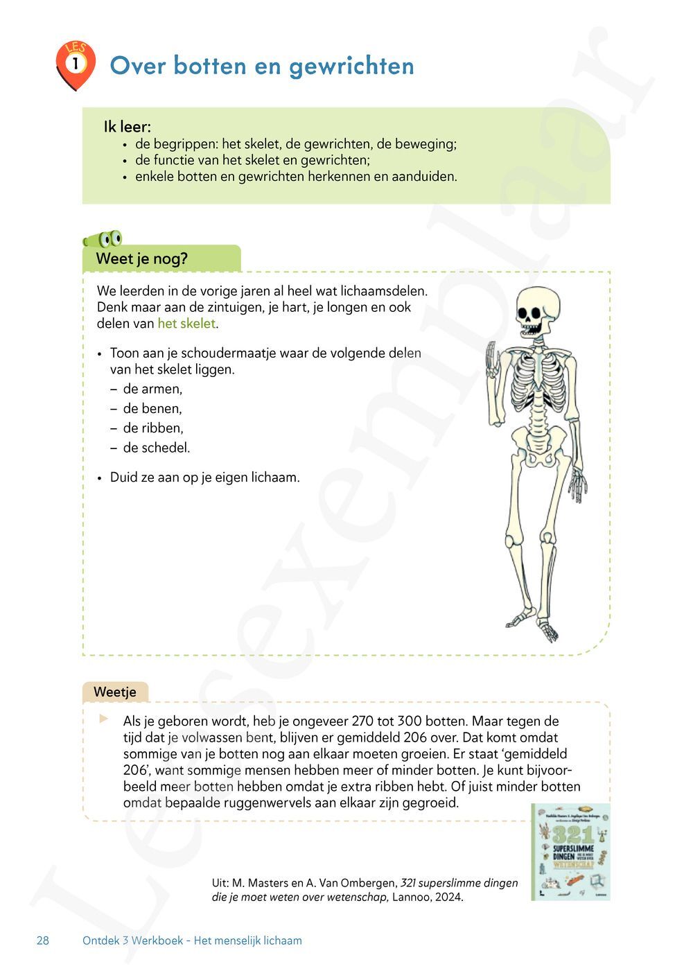Preview: Ontdek 4 wetenschappen en techniek Werkboek