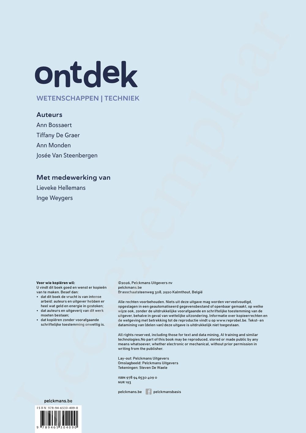 Preview: Ontdek 4 wetenschappen en techniek Werkboek