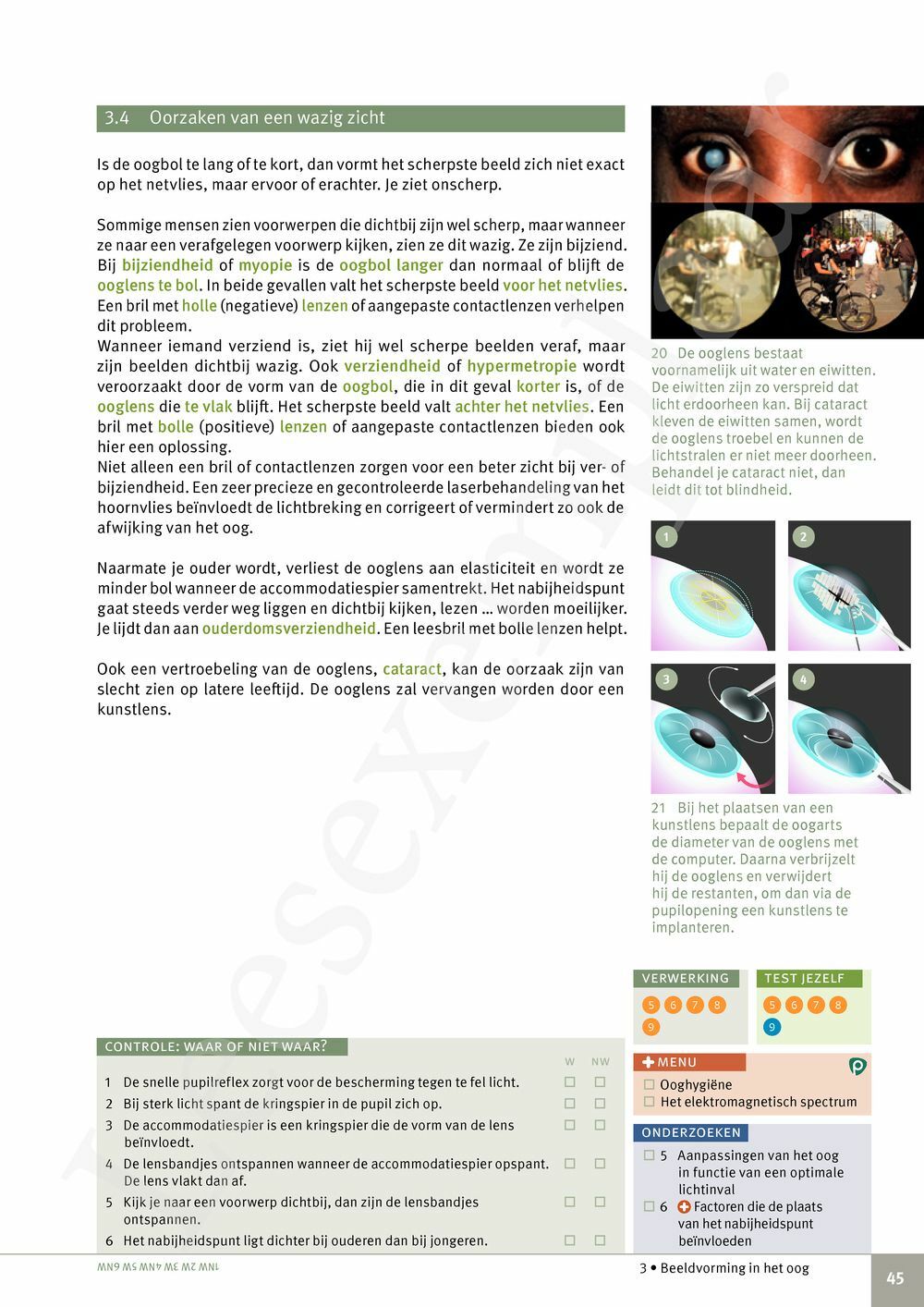 Preview: Focus Biologie 3.2 Leerwerkboek (incl. Pelckmans Portaal)