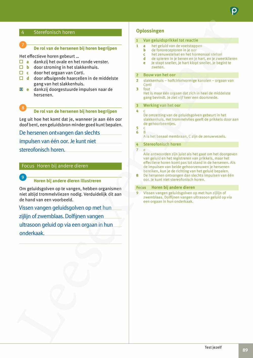 Preview: Focus Biologie 3.2 Leerwerkboek (incl. Pelckmans Portaal)