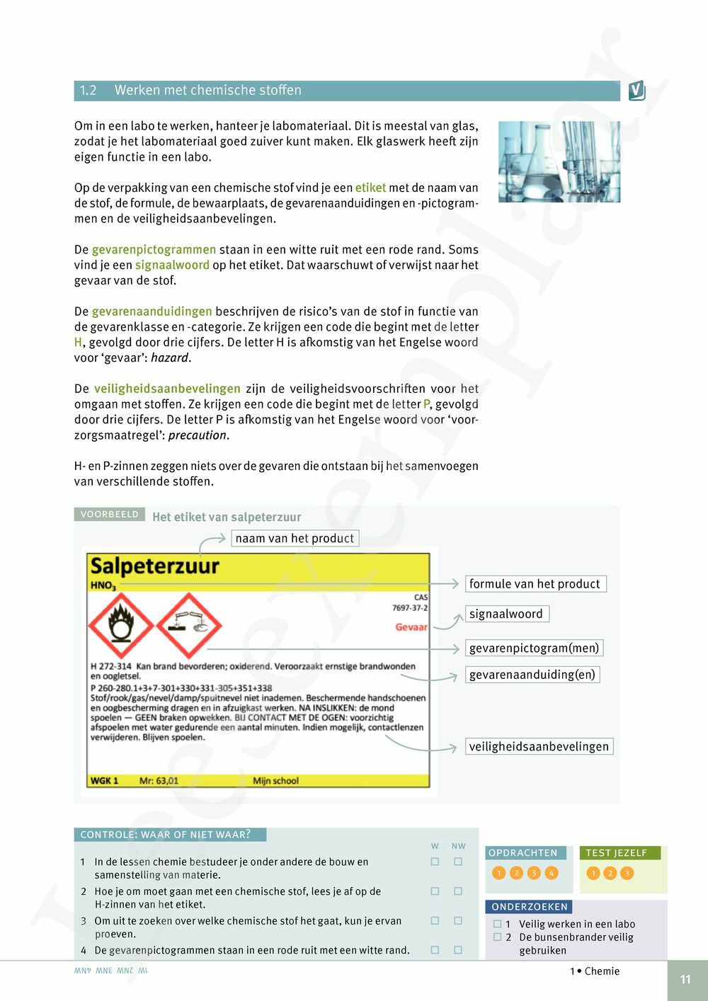 Preview: Focus Chemie 3.1 Leerwerkboek (editie 2024) (incl. Pelckmans Portaal)