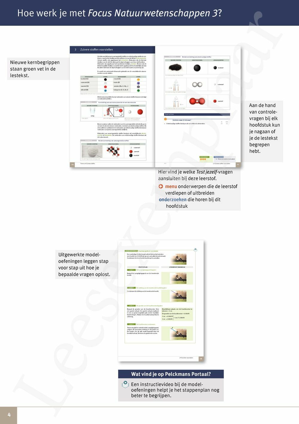 Preview: Focus Natuurwetenschappen 3 Leerwerkboek (incl. Pelckmans Portaal)
