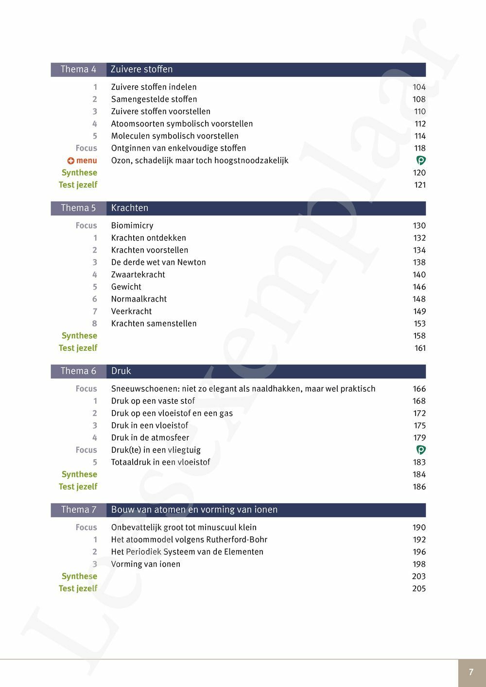 Preview: Focus Natuurwetenschappen 3 Leerwerkboek (incl. Pelckmans Portaal)