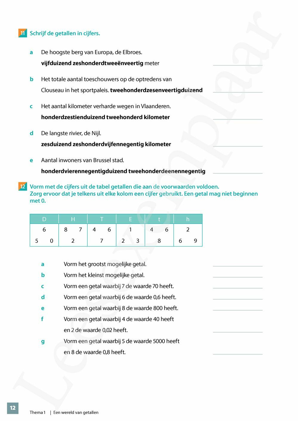 Preview: Wiskunde Concreet 1 Leerwerkboek (editie 2024) (incl. Pelckmans Portaal)