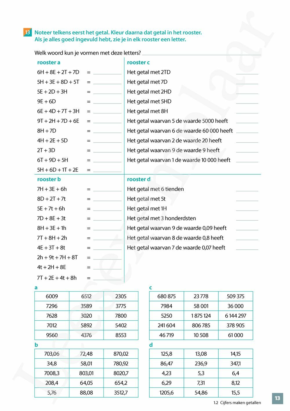 Preview: Wiskunde Concreet 1 Leerwerkboek (incl. Pelckmans Portaal)