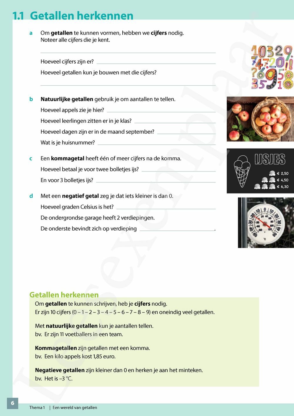 Preview: Wiskunde Concreet 1 Leerwerkboek (editie 2024) (incl. Pelckmans Portaal)