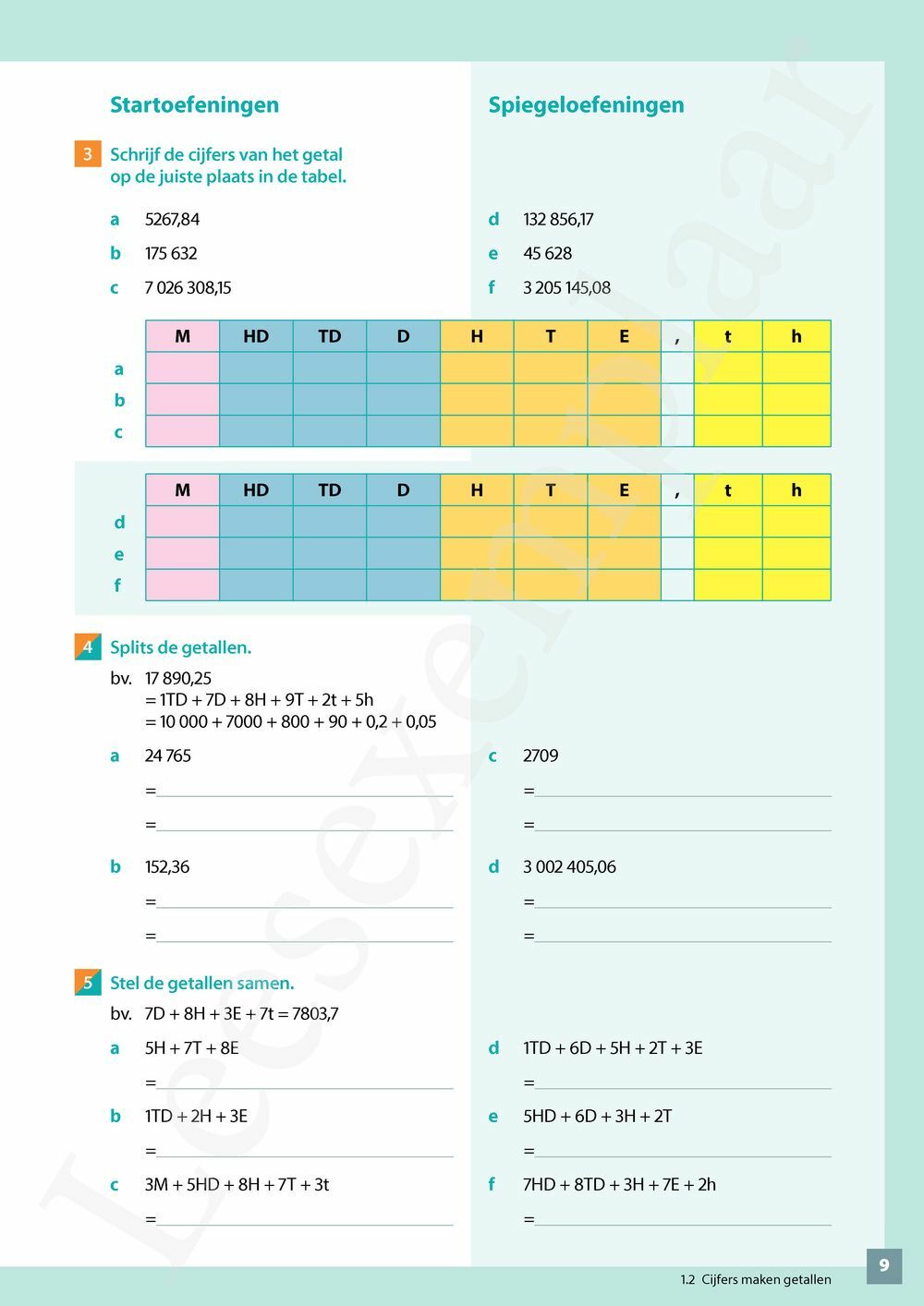 Preview: Wiskunde Concreet 1 Leerwerkboek (incl. Pelckmans Portaal)
