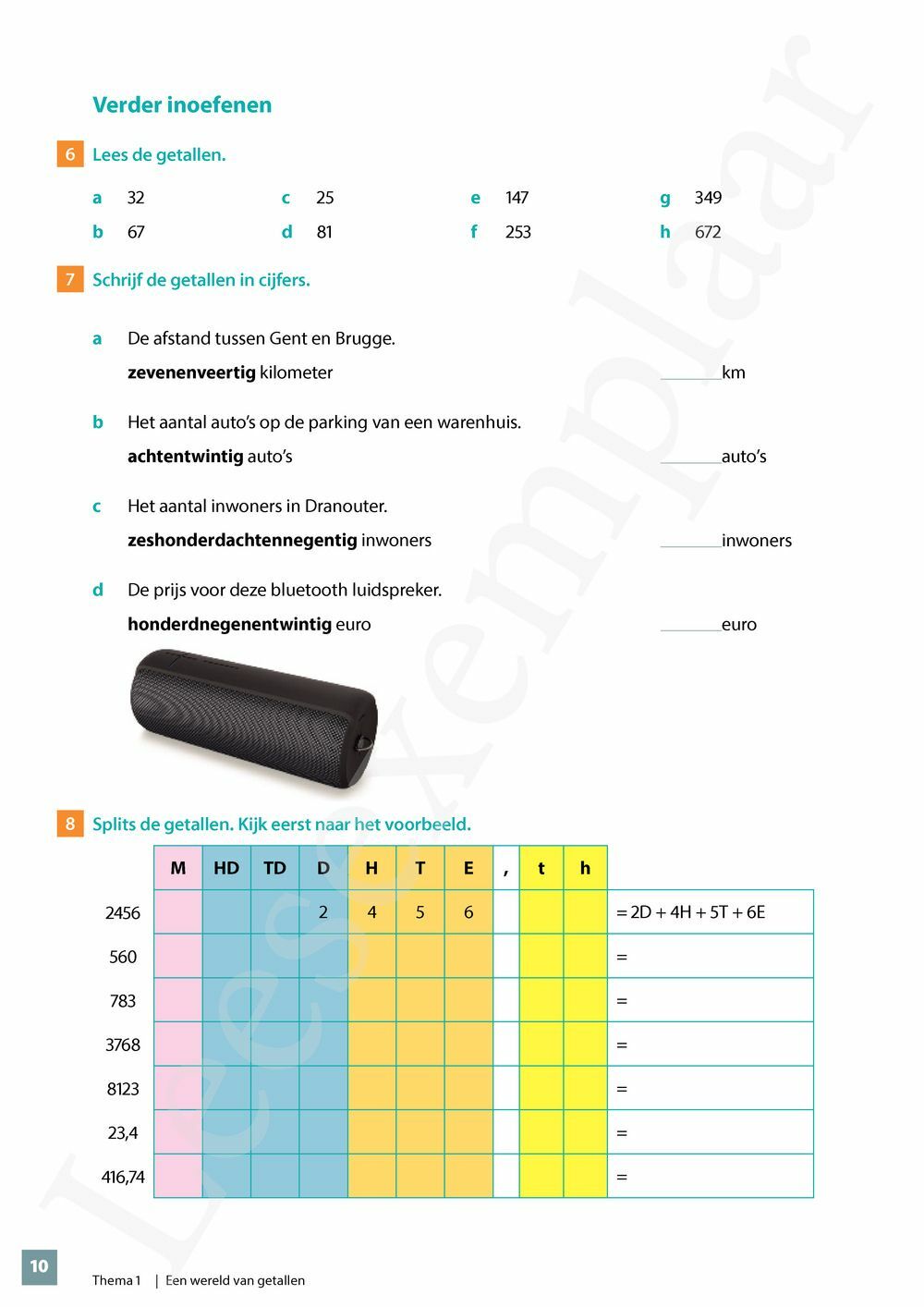 Preview: Wiskunde Concreet 1 Leerwerkboek (editie 2024) (incl. Pelckmans Portaal)