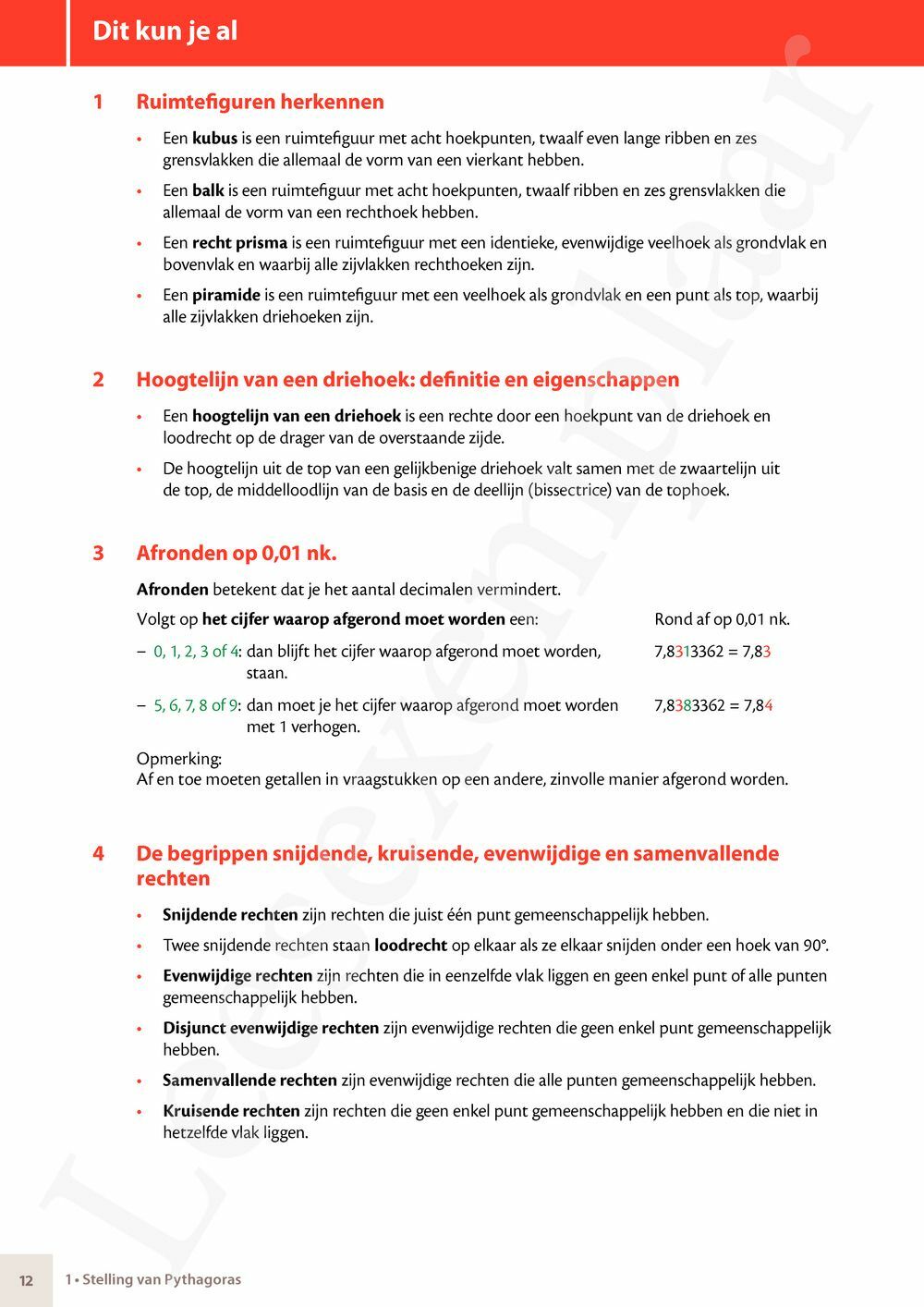 Preview: Matrix Wiskunde 3.3 Leerwerkboek B Meetkunde – Statistiek (incl. Pelckmans Portaal)