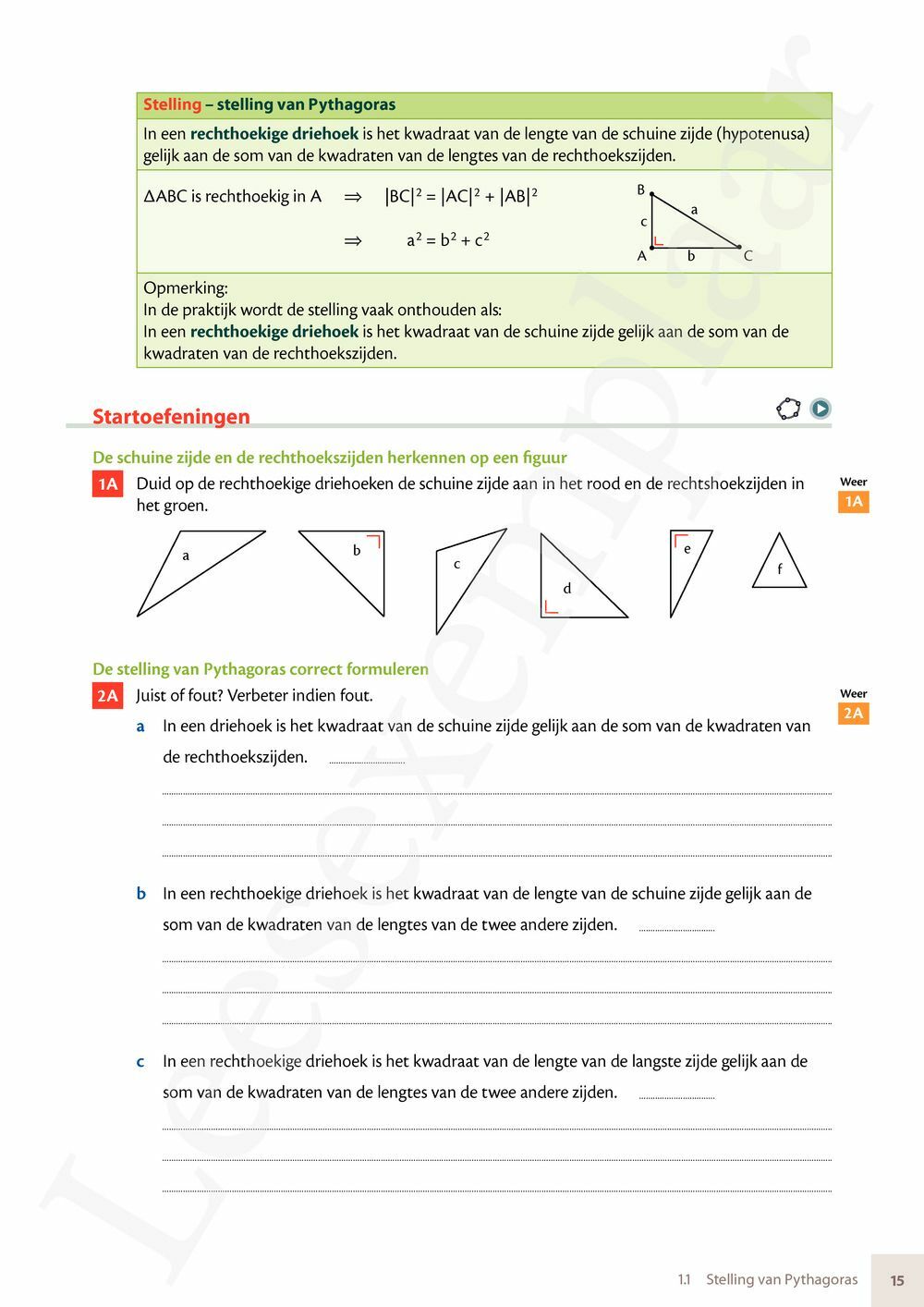 Preview: Matrix Wiskunde 3.3 Leerwerkboek B Meetkunde – Statistiek (incl. Pelckmans Portaal)