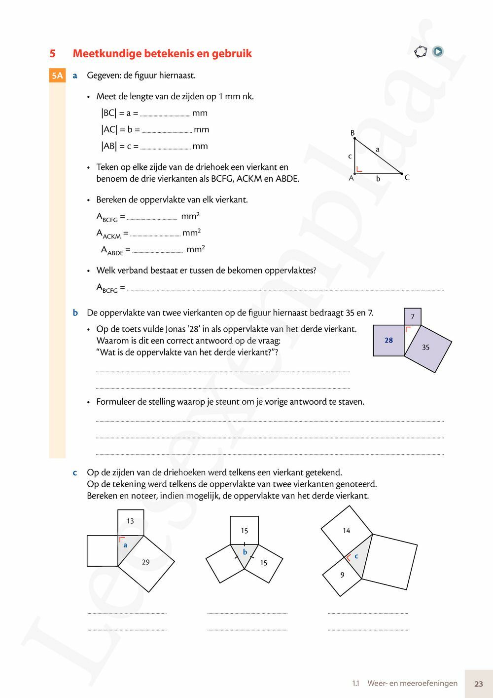 Preview: Matrix Wiskunde 3.3 Leerwerkboek B Meetkunde – Statistiek (incl. Pelckmans Portaal)