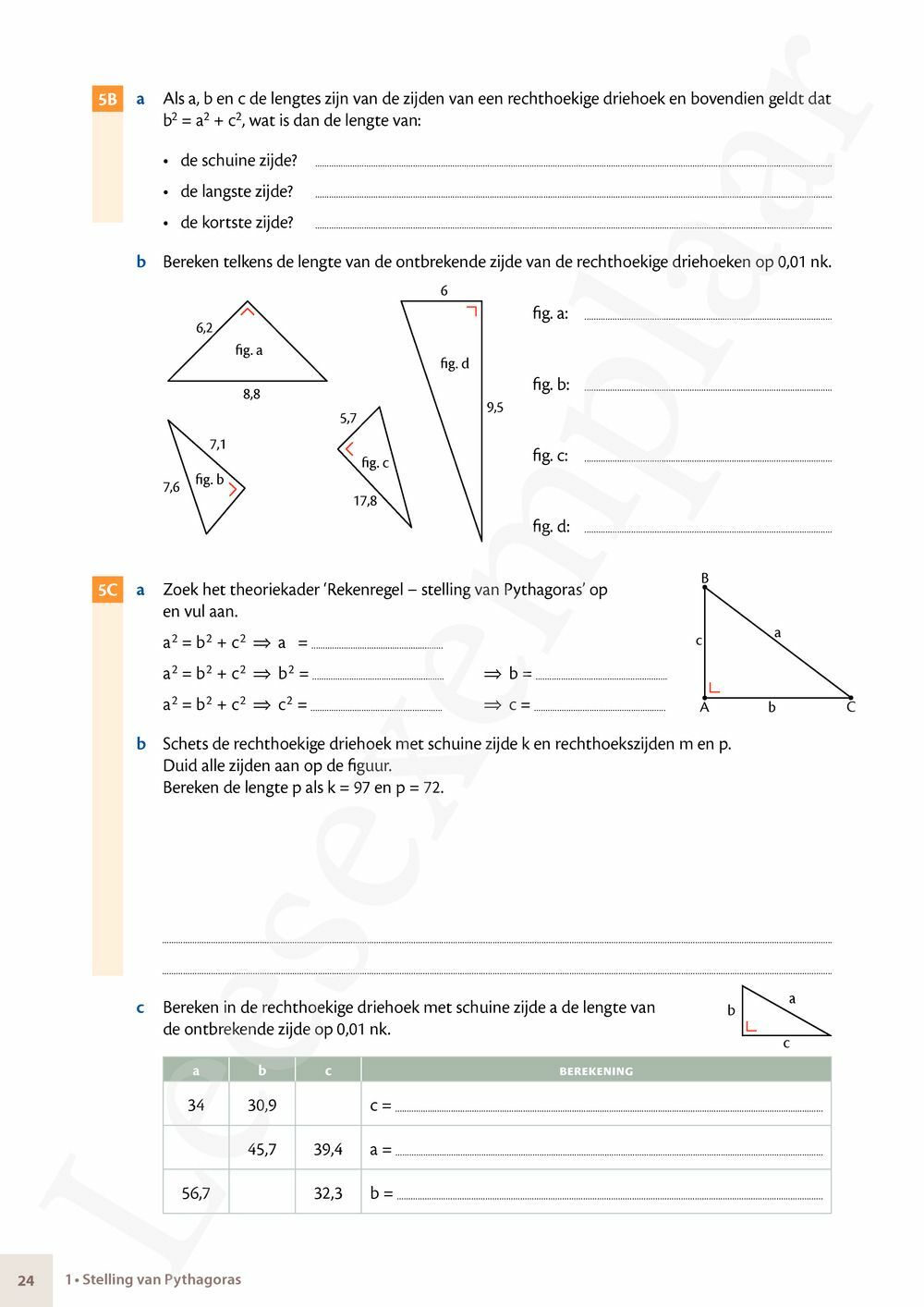 Preview: Matrix Wiskunde 3.3 Leerwerkboek B Meetkunde – Statistiek (incl. Pelckmans Portaal)
