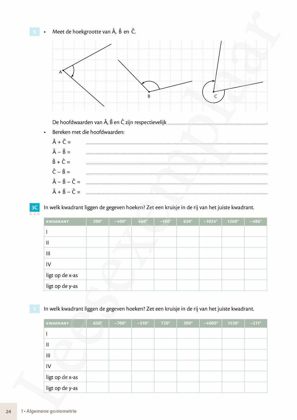Preview: Matrix Wiskunde 4.4 Leerwerkboek B Meetkunde – Statistiek (incl. Pelckmans Portaal)