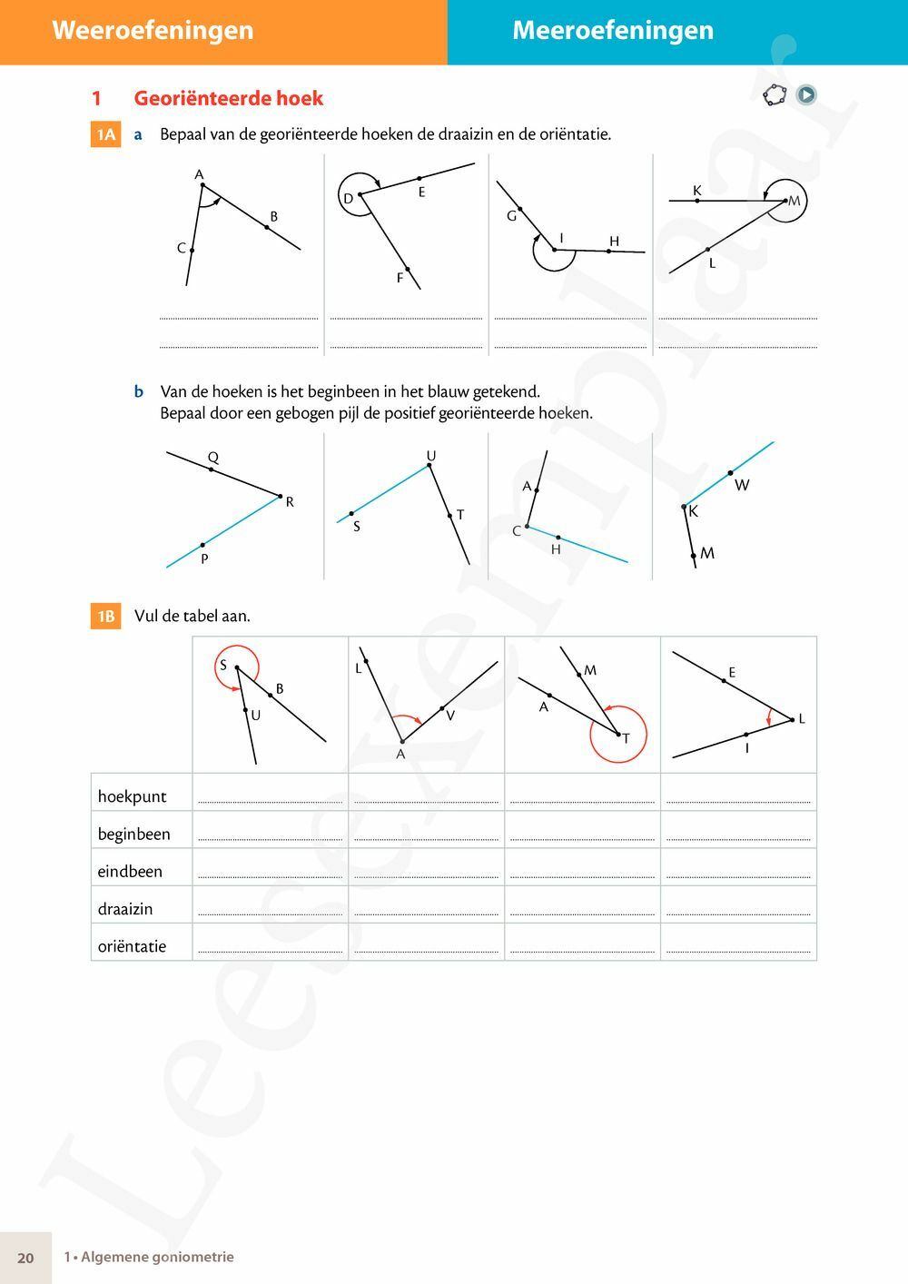 Preview: Matrix Wiskunde 4.5 Leerwerkboek B Meetkunde – Statistiek (incl. Pelckmans Portaal)