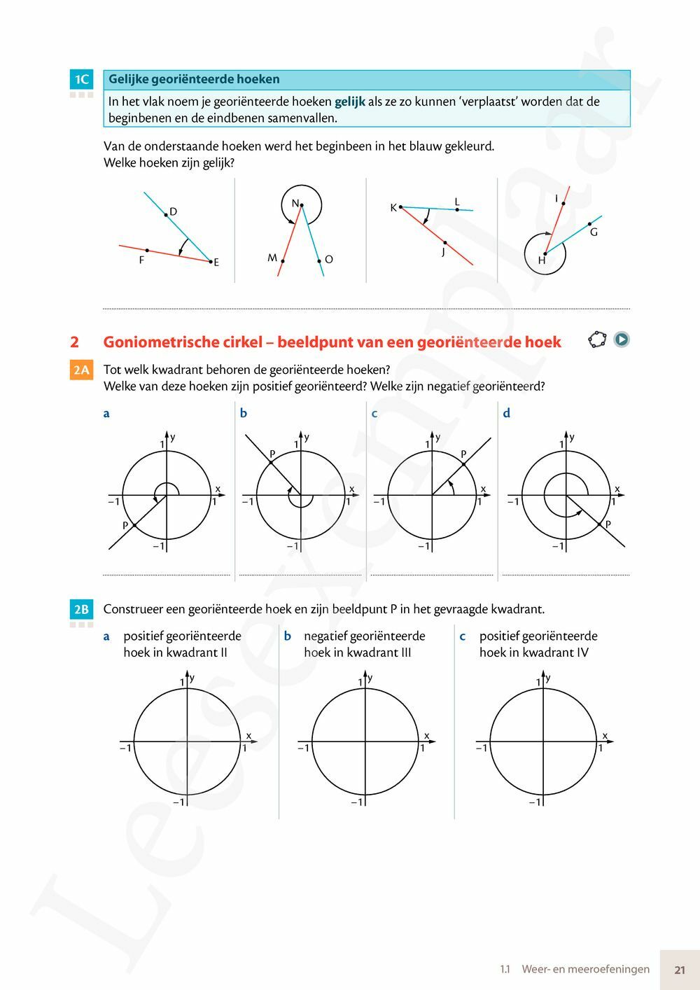 Preview: Matrix Wiskunde 4.5 Leerwerkboek B Meetkunde – Statistiek (incl. Pelckmans Portaal)
