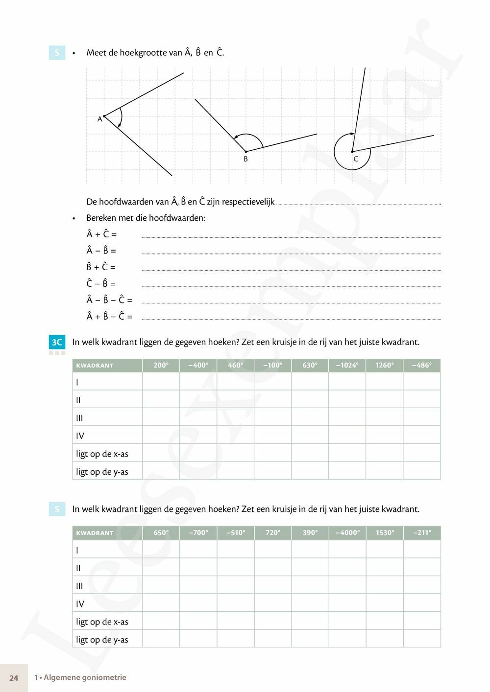 Preview: Matrix Wiskunde 4.5 Leerwerkboek B Meetkunde – Statistiek (incl. Pelckmans Portaal)