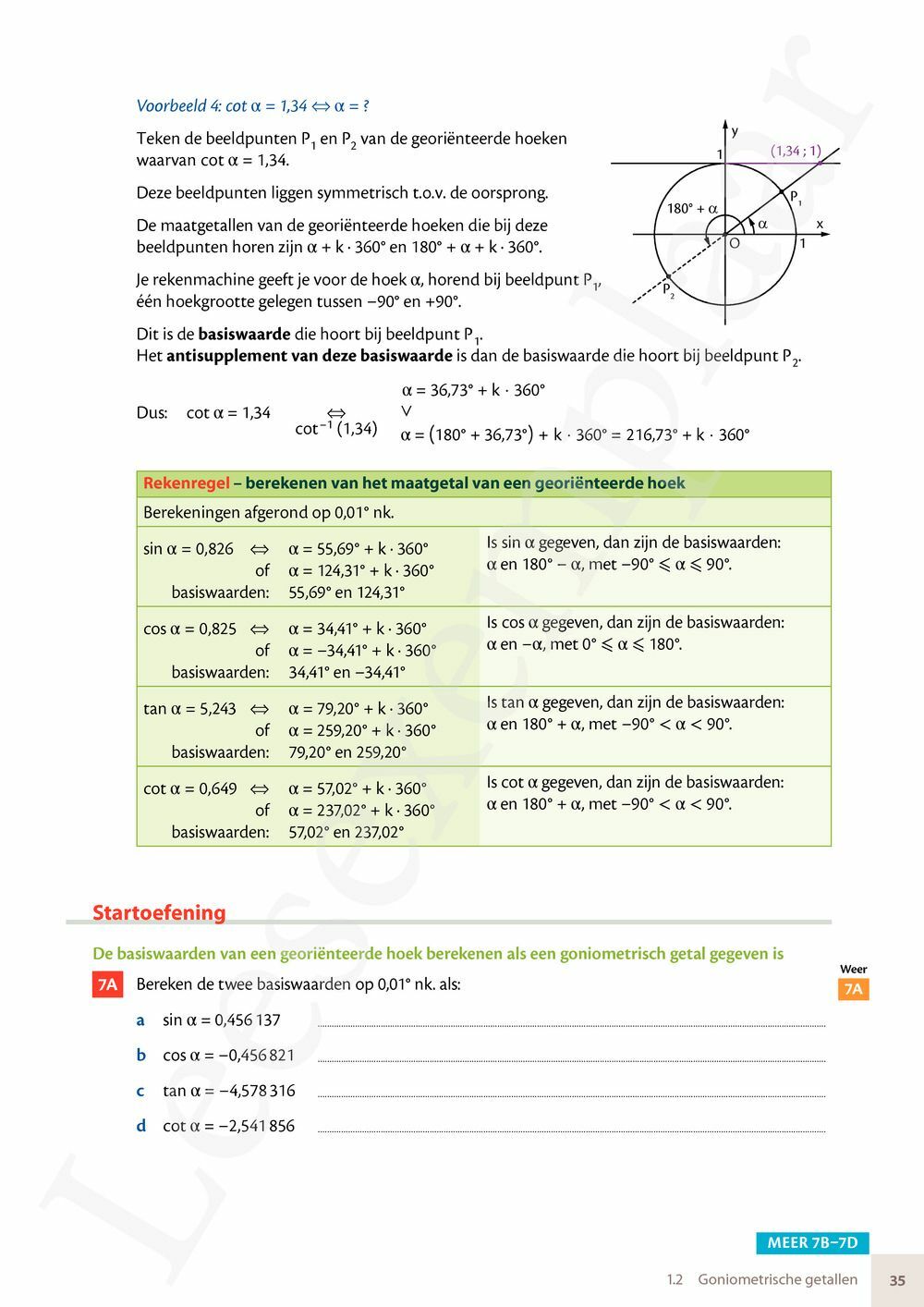 Preview: Matrix Wiskunde 4.5 Leerwerkboek B Meetkunde – Statistiek (editie 2024) (incl. Pelckmans Portaal)