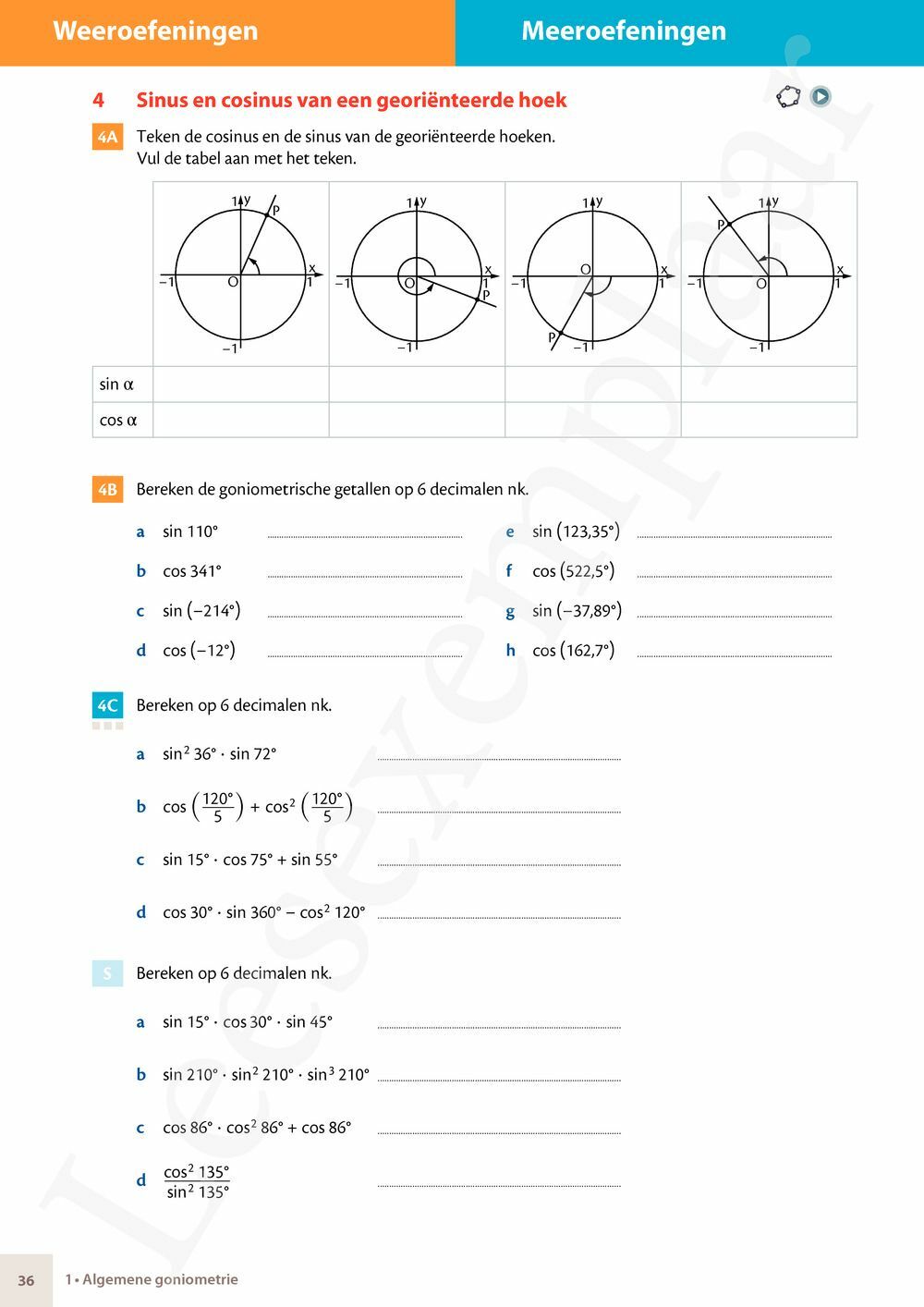 Preview: Matrix Wiskunde 4.5 Leerwerkboek B Meetkunde – Statistiek (incl. Pelckmans Portaal)