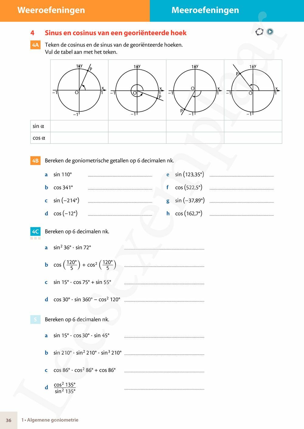 Preview: Matrix Wiskunde 4.5 Leerwerkboek B Meetkunde – Statistiek (editie 2024) (incl. Pelckmans Portaal)