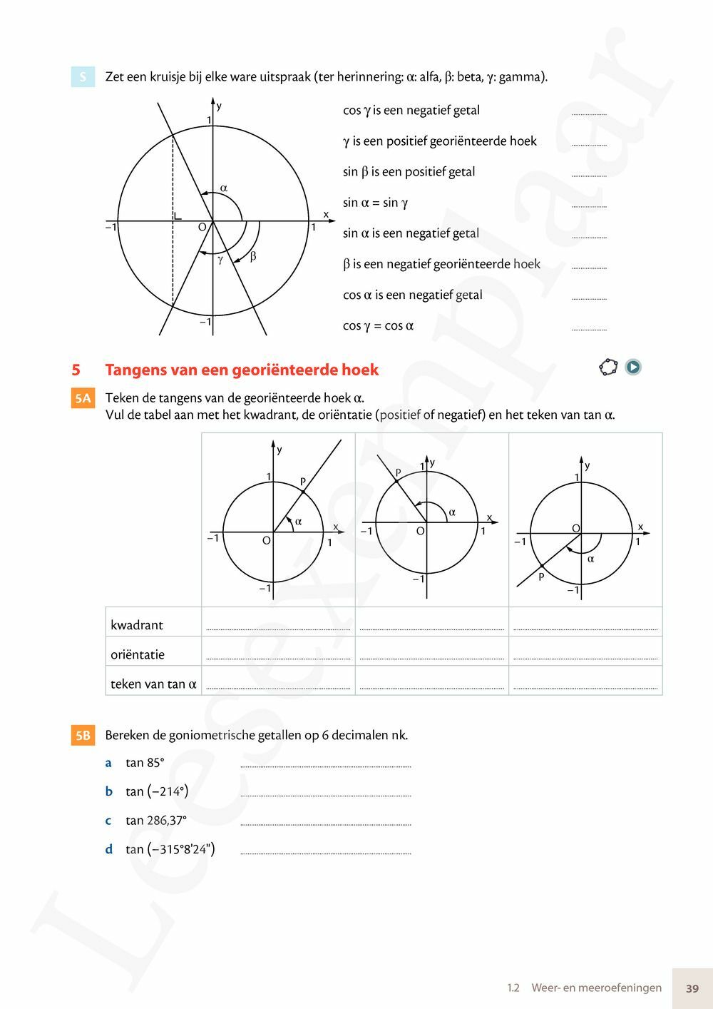 Preview: Matrix Wiskunde 4.5 Leerwerkboek B Meetkunde – Statistiek (editie 2024) (incl. Pelckmans Portaal)