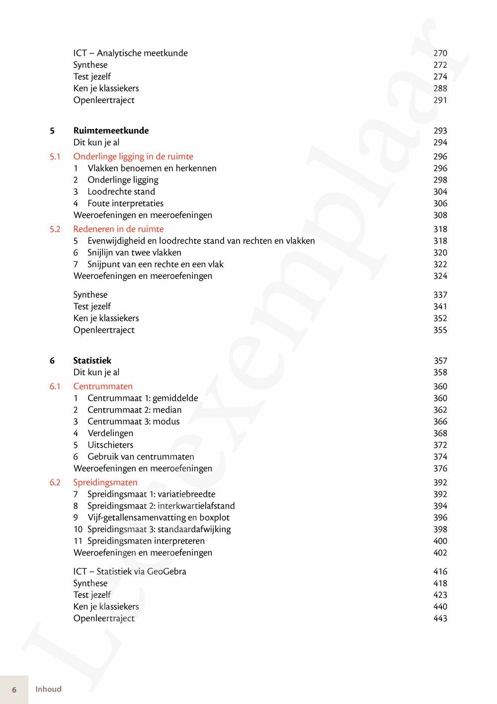 Preview: Matrix Wiskunde 4.5 Leerwerkboek B Meetkunde – Statistiek (incl. Pelckmans Portaal)
