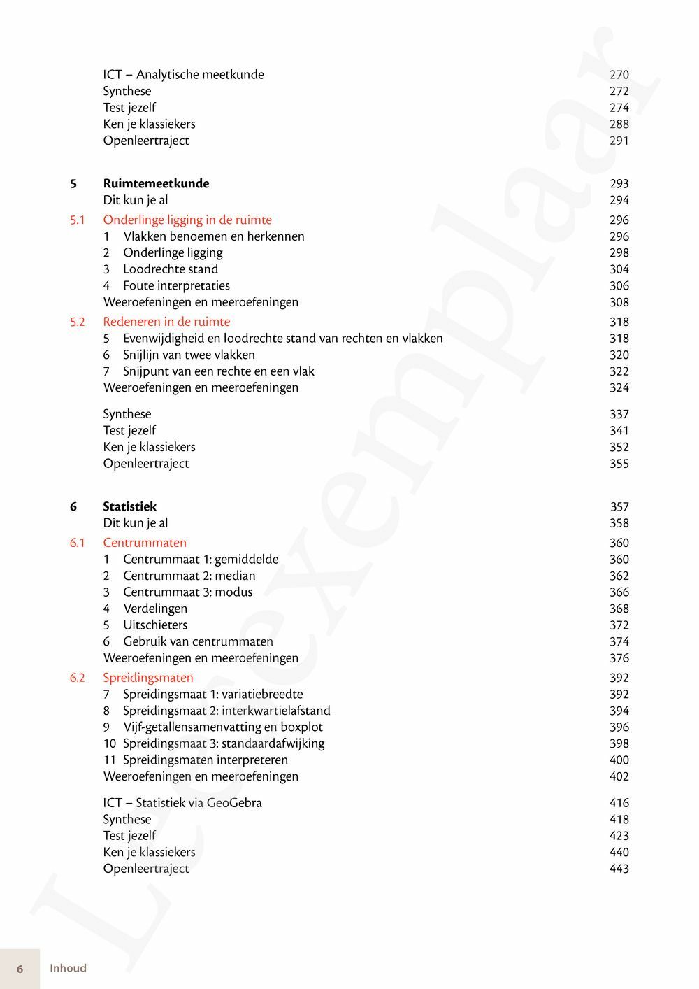 Preview: Matrix Wiskunde 4.5 Leerwerkboek B Meetkunde – Statistiek (editie 2024) (incl. Pelckmans Portaal)