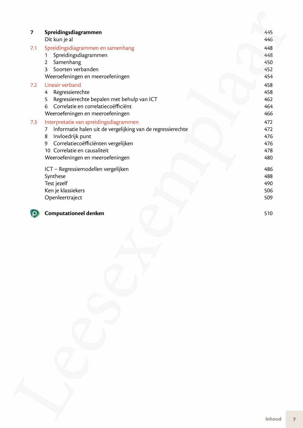 Preview: Matrix Wiskunde 4.5 Leerwerkboek B Meetkunde – Statistiek (incl. Pelckmans Portaal)