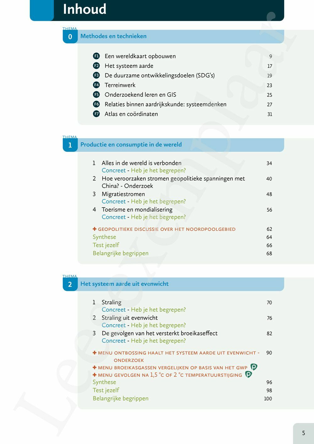 Preview: Zone Concreet 4 Leerwerkboek (incl. Pelckmans Portaal)