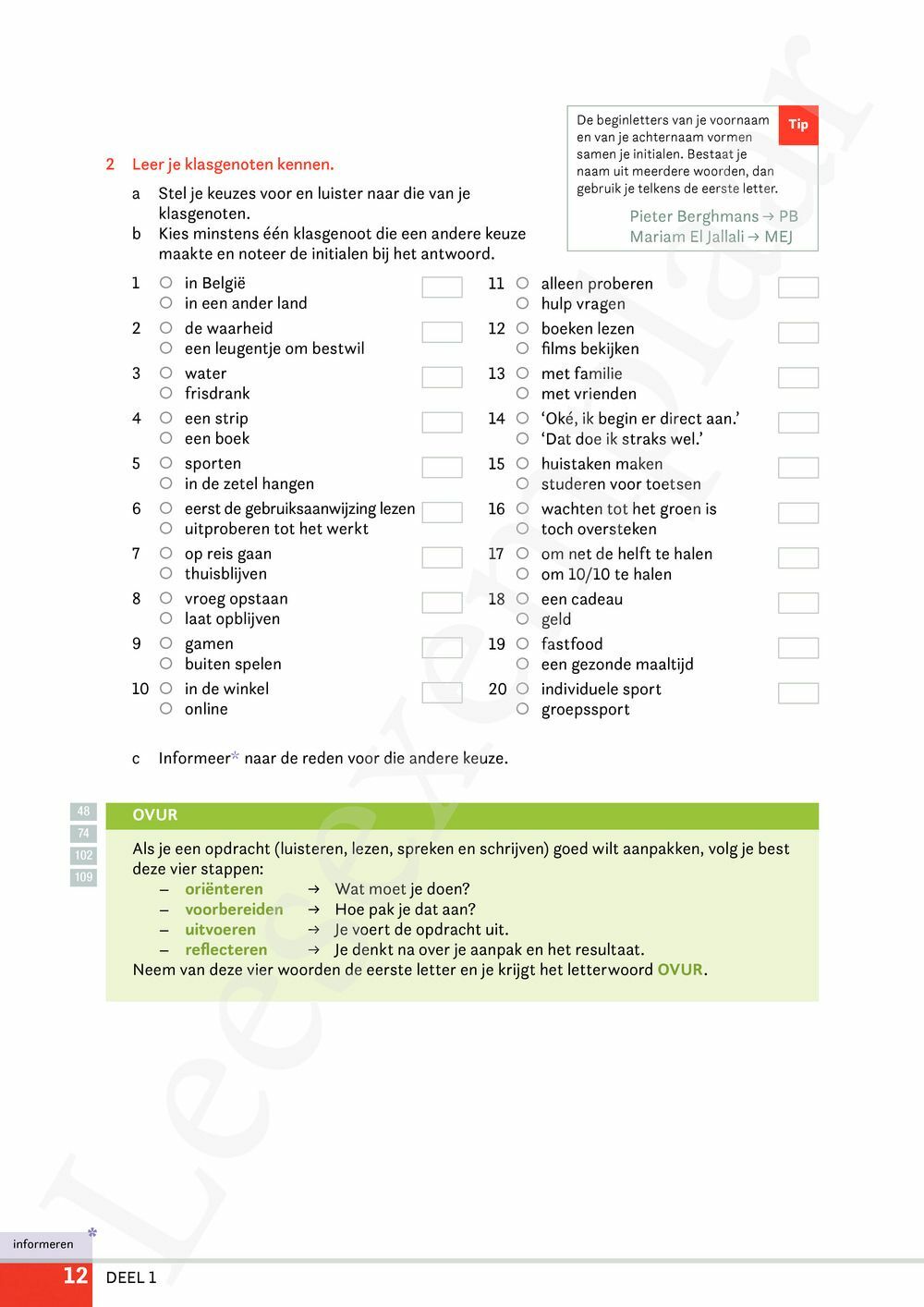 Preview: Campus Nederlands 1 Leerwerkboek Plus (editie 2024) (incl. Pelckmans Portaal)