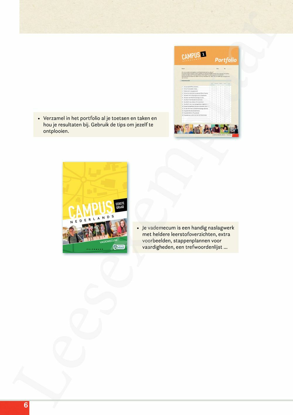 Preview: Campus Nederlands 1 Werkboek (incl. Pelckmans Portaal)