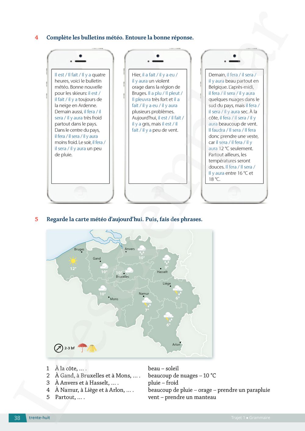 Preview: Nouveau Quartier français 3 Livre de l'élève (editie 2024) (incl. Le mag', Pelckmans Portaal)