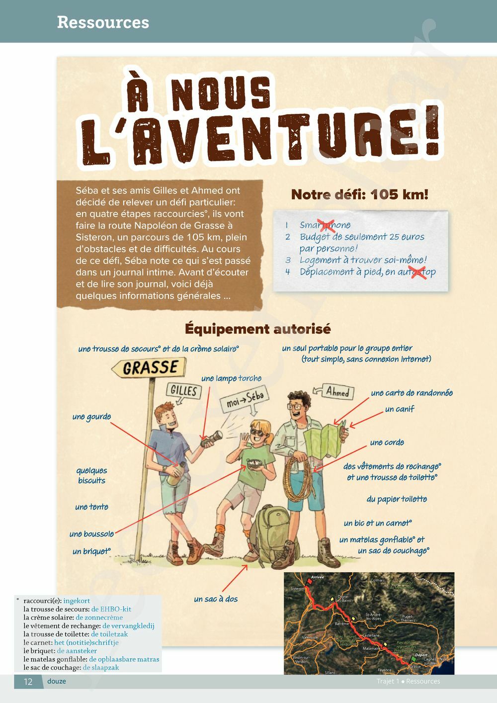 Preview: Nouveau Quartier français 4 Livre de l'élève (incl. Le mag' en Pelckmans Portaal)