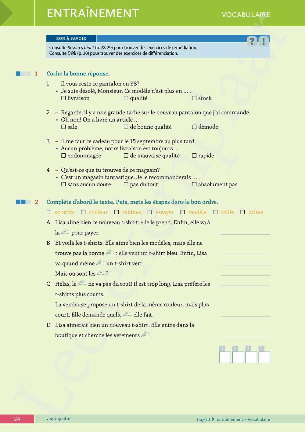 Preview: Nouveau Quartier libre 3 Plus Livre de l'élève (editie 2024) (incl. Éclats, Pelckmans Portaal)