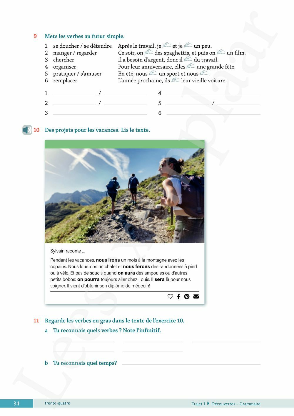 Preview: Nouveau Quartier libre 3 Plus Livre de l'élève (incl. Éclats, Pelckmans Portaal)