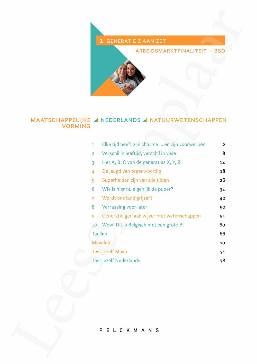 Preview: Match 4 Maatschappelijke vorming - Nederlands Leerwerkboek (incl. Pelckmans Portaal)