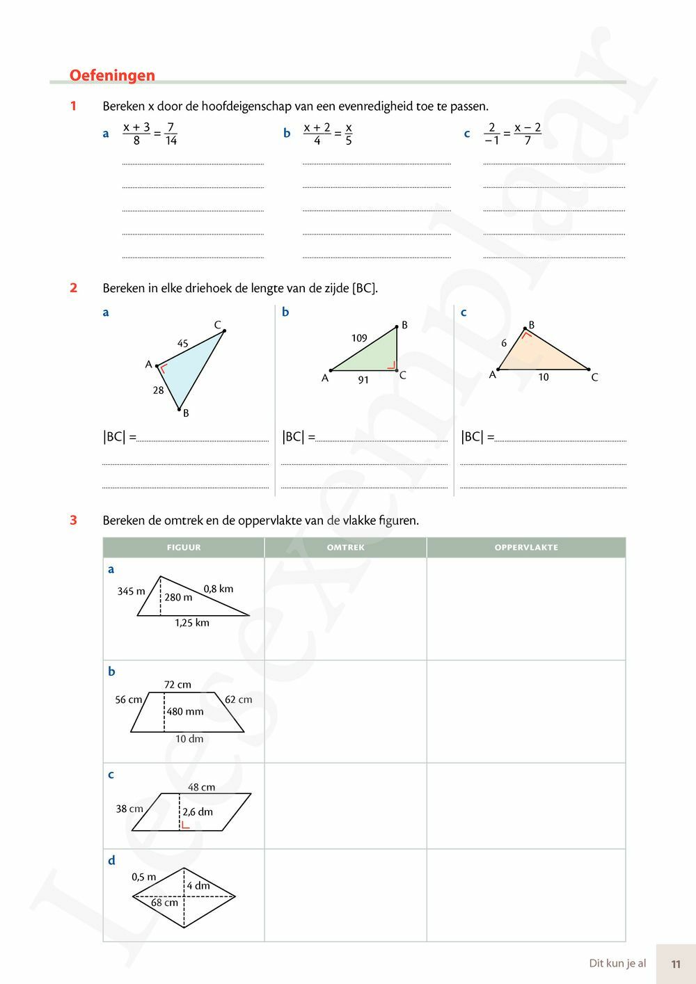 Preview: Matrix Wiskunde 4.3 Leerwerkboek B Meetkunde – Statistiek (editie 2024) (incl. Pelckmans Portaal)