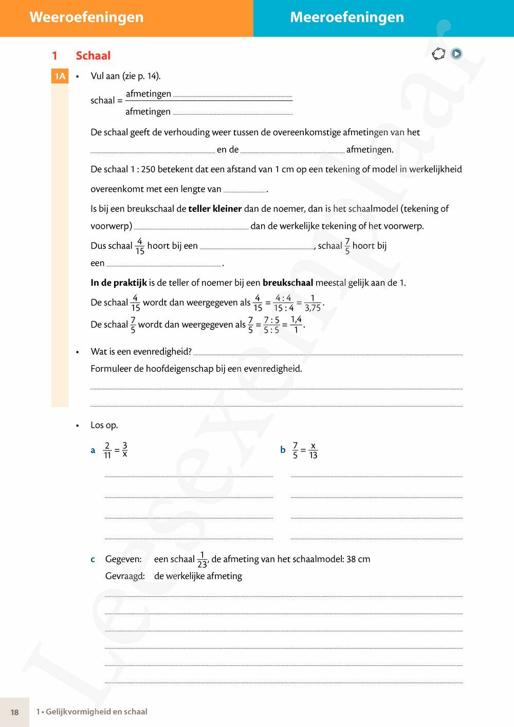 Preview: Matrix Wiskunde 4.3 Leerwerkboek B Meetkunde – Statistiek (editie 2024) (incl. Pelckmans Portaal)