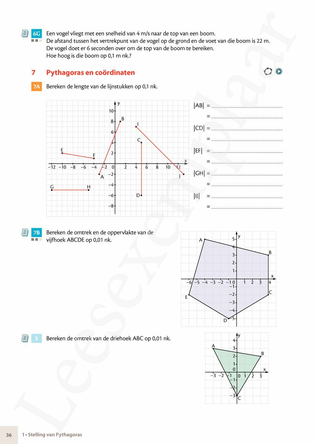 Preview: Matrix Wiskunde 3.4 Leerwerkboek B Meetkunde – Statistiek (incl. Pelckmans Portaal)