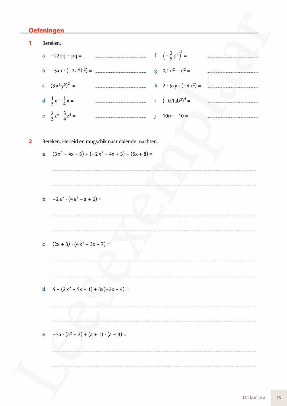 Preview: Matrix Wiskunde 4.4 Leerwerkboek A Functies – Stelsels – Telproblemen (editie 2024) (incl. Pelckmans Portaal)